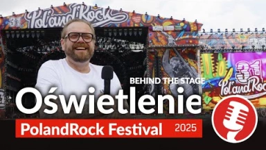 Za kulisami PolandRock 2025: Oświetlenie ACME i bohaterowie z Green Beam Design &amp; ATM System